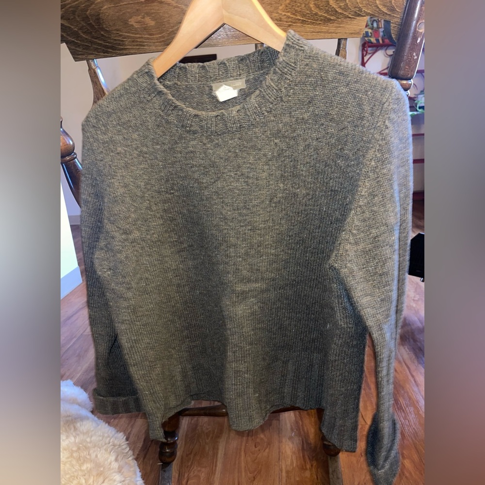 J.crew grey Sweater